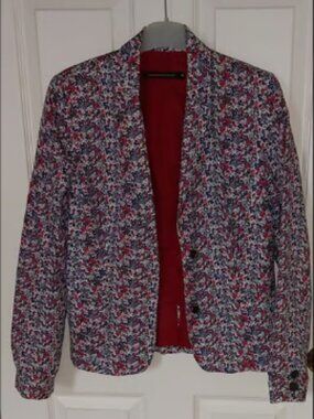 Flowers Print Jacket
